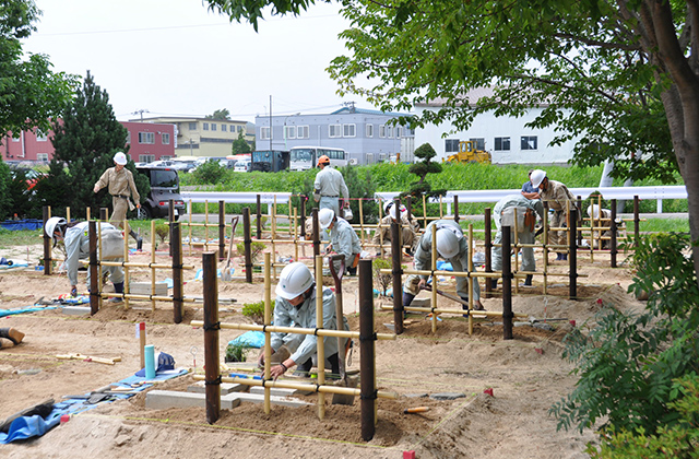 造園実習場